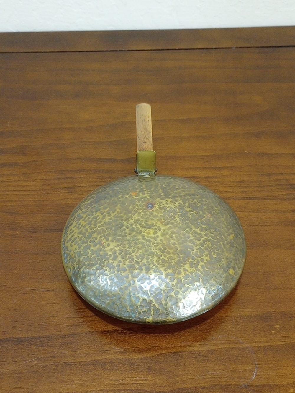 Telcraft Hammered Bronze Crumb Tray - Vintage!